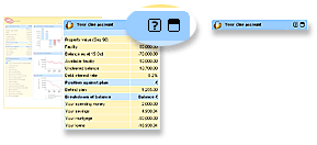 online banking navigation illustration