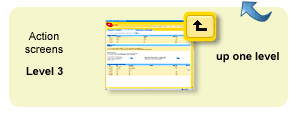 online banking navigation illustration